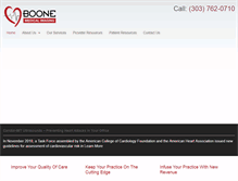 Tablet Screenshot of boonemedicalimaging.com